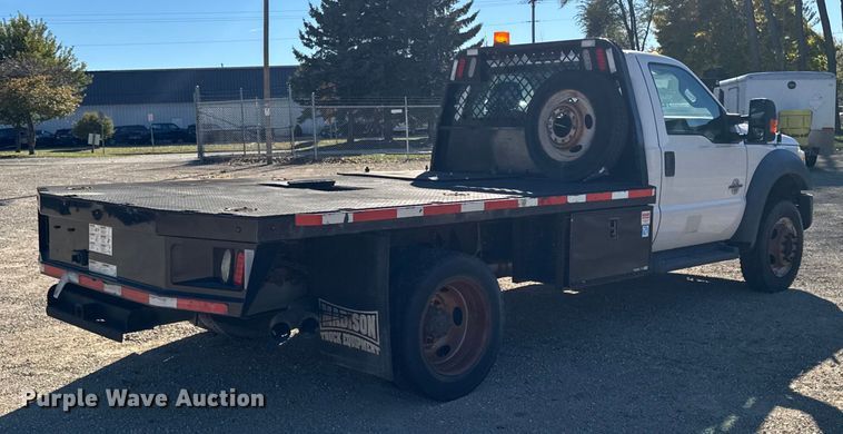 image for item EA1997 2015 Ford F550 flatbed truck