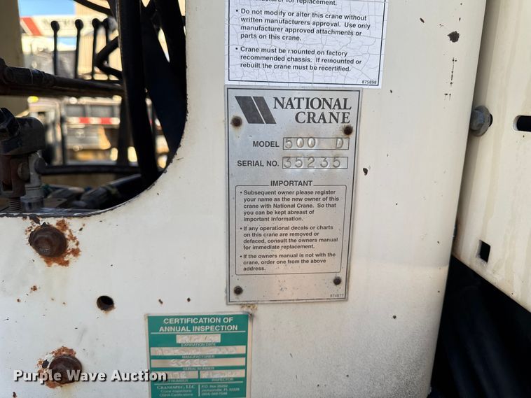 image for item EA2003 2003 Mack RB688S crane truck