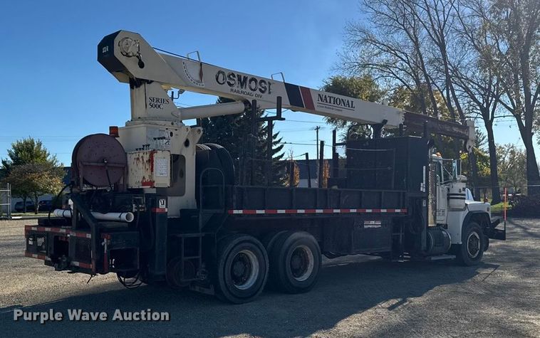 image for item EA2004 1996 Mack RB690S crane truck