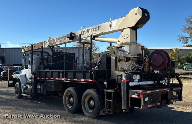 image for item EA2004 1996 Mack RB690S crane truck