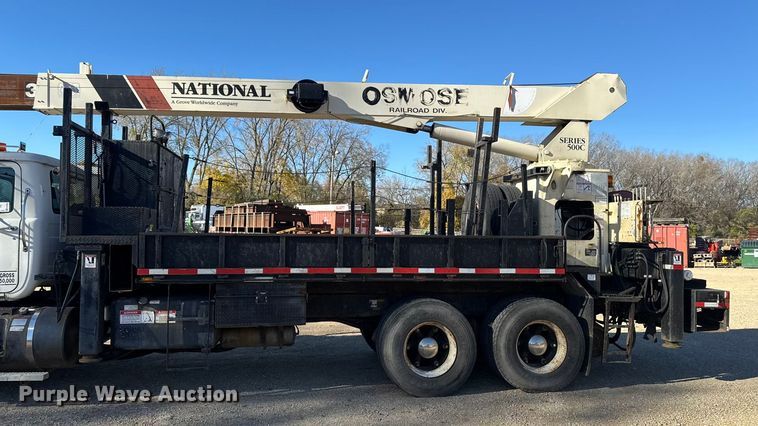 image for item EA2004 1996 Mack RB690S crane truck