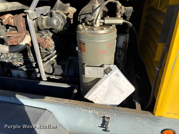 image for item EA2006 2011 Atlas copco XAS 375 JD6 air compressor