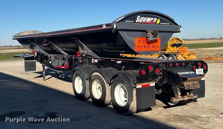 image for item EA2026 2021 SiDump'R SDR-342-49 side dump trailer
