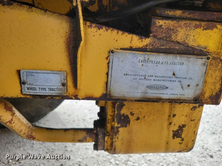 image for item EA2684 1973 Caterpillar 613 elevating scraper