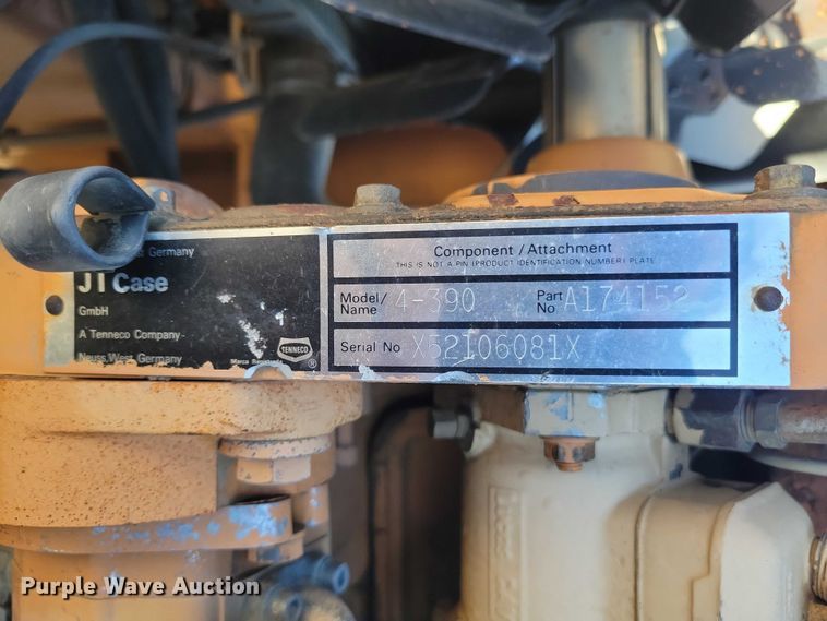 image for item EA2710 1991 Case W 602 BPDB single drum vibratory roller