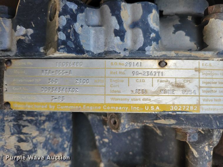 image for item EA2717 1983 Steiger Panther KP-1360 4WD tractor