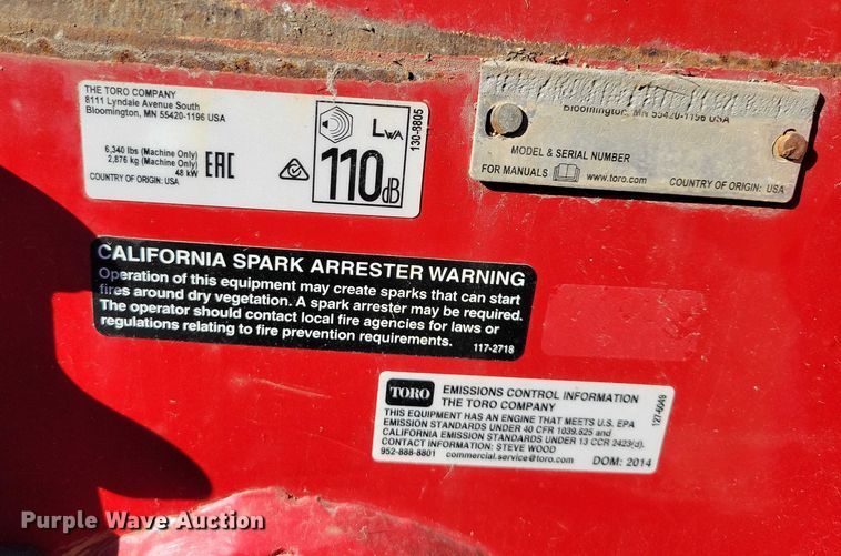 image for item EA2719 Toro RT600 trencher