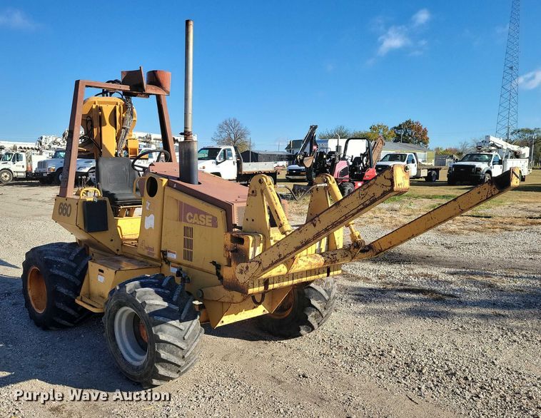 image for item EA2720 1995 Case 660 cable plow