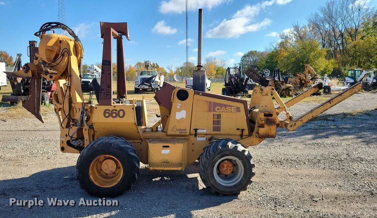 image for item EA2720 1995 Case 660 cable plow