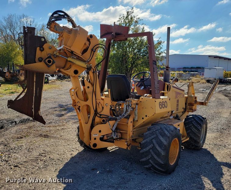 image for item EA2720 1995 Case 660 cable plow