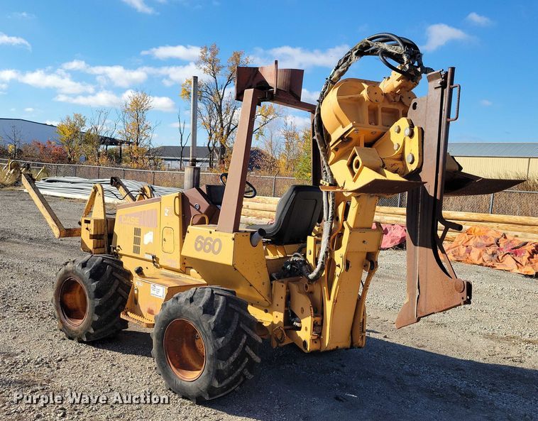 image for item EA2720 1995 Case 660 cable plow