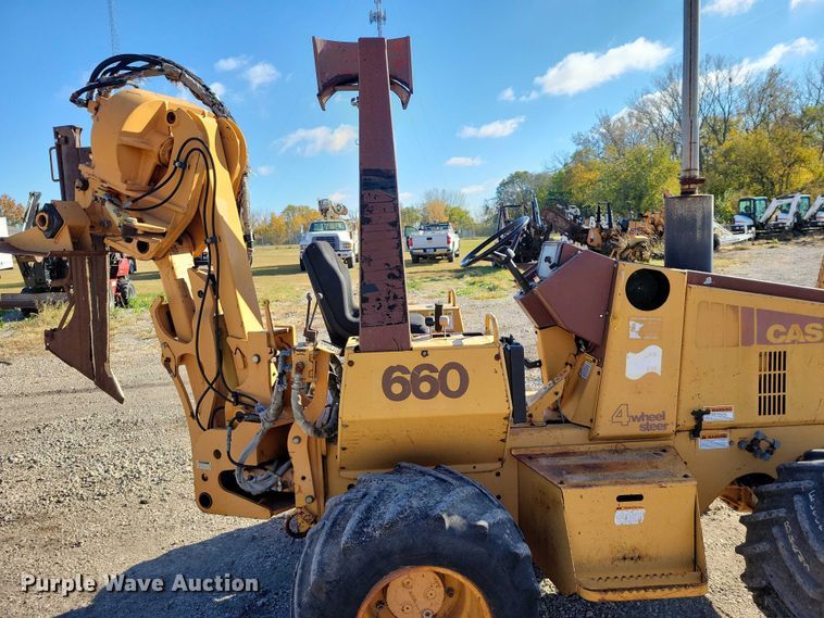 image for item EA2720 1995 Case 660 cable plow