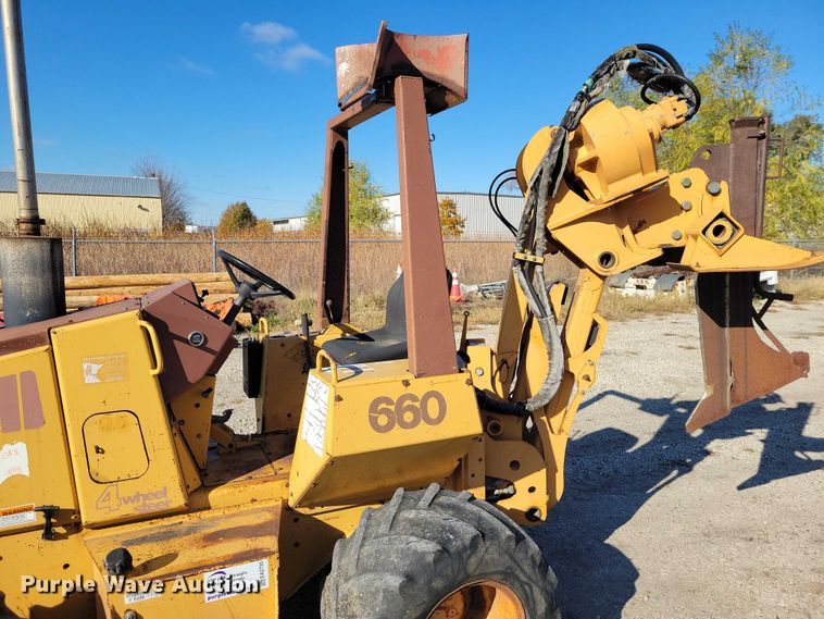 image for item EA2720 1995 Case 660 cable plow