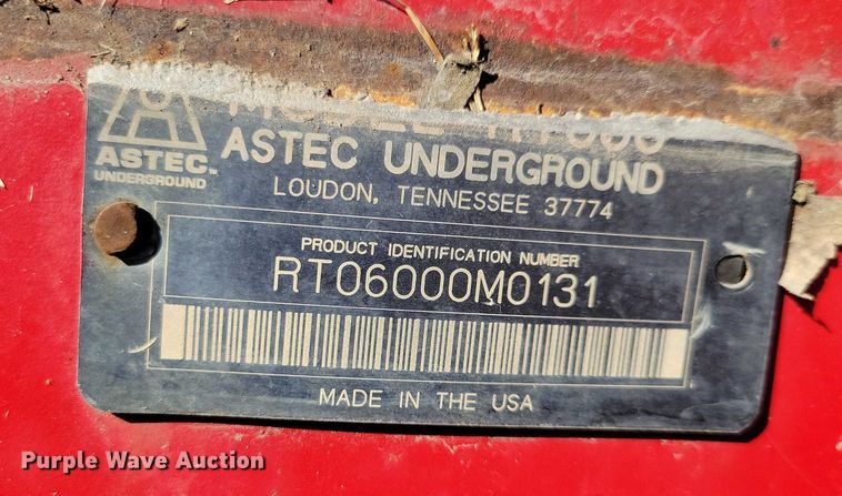 image for item EA2721 Toro RT600 trencher