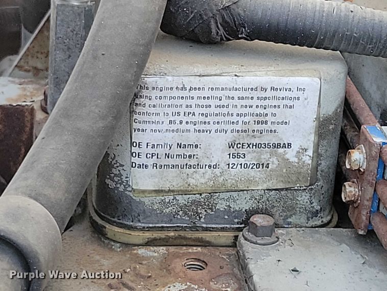 image for item EA2722 1998 Ford F8000 digger derrick truck