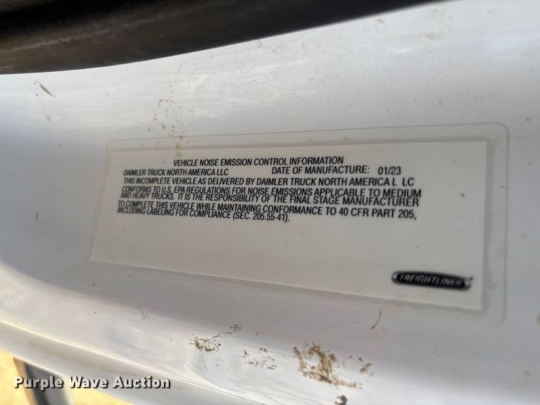 image for item EA6998 2024 Freightliner 108SD volumetric concrete mixer truck