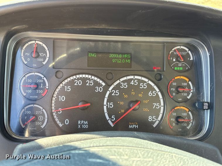 image for item EA6999 2023 Freightliner 114SD volumetric concrete mixer truck