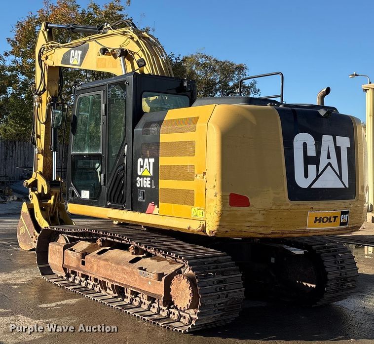 image for item EA7733 2015 Caterpillar 316EL excavator