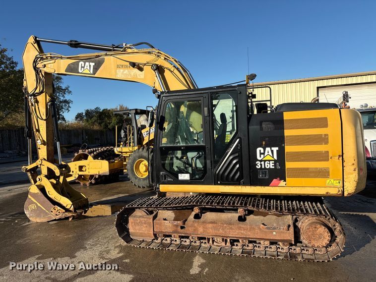 image for item EA7733 2015 Caterpillar 316EL excavator