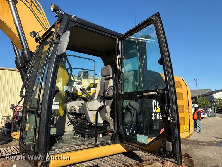 image for item EA7733 2015 Caterpillar 316EL excavator