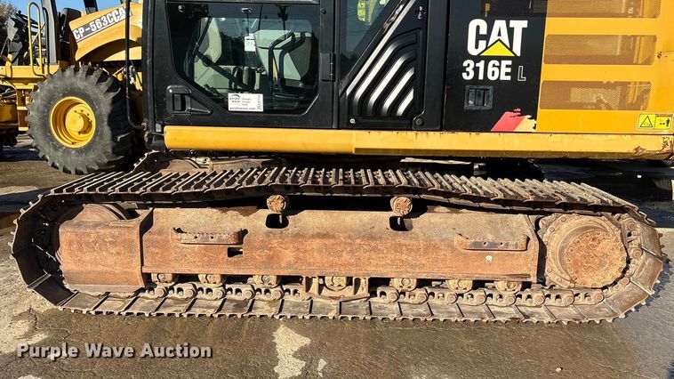 image for item EA7733 2015 Caterpillar 316EL excavator