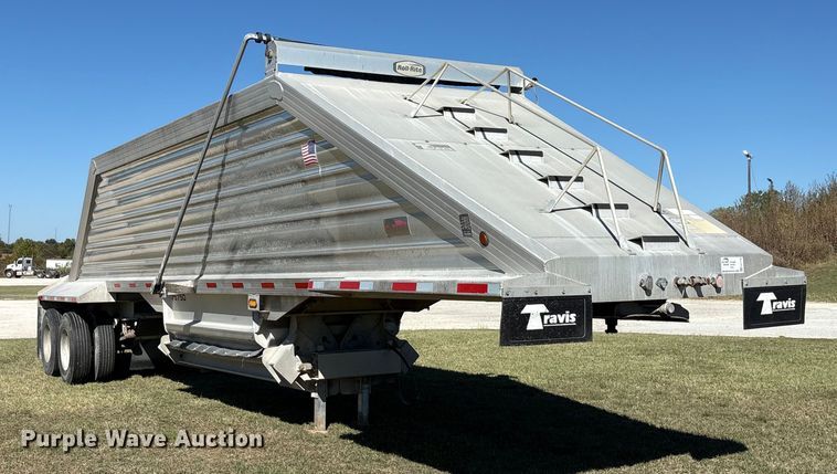 image for item EA7736 2016 Travis Body & Trailer, Inc. S/102 bottom dump trailer
