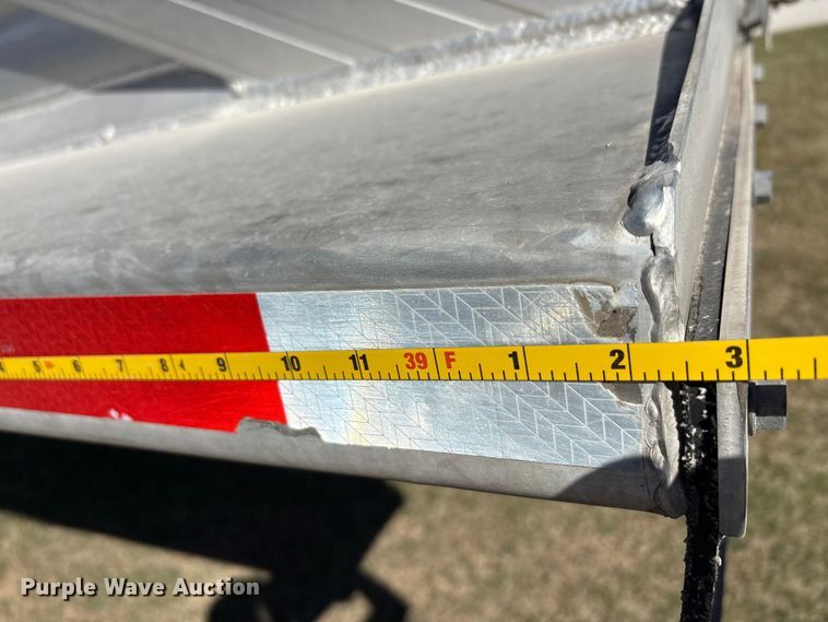 image for item EA7736 2016 Travis Body & Trailer, Inc. S/102 bottom dump trailer