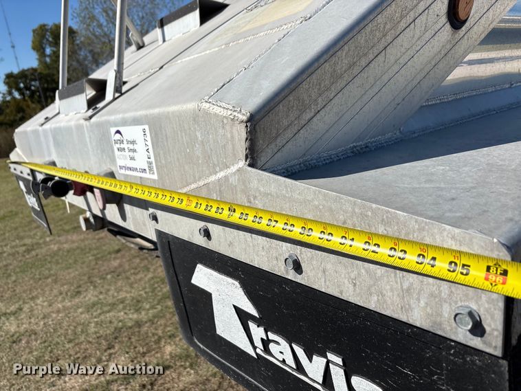 image for item EA7736 2016 Travis Body & Trailer, Inc. S/102 bottom dump trailer