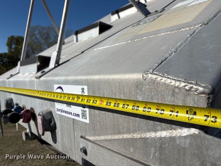 image for item EA7736 2016 Travis Body & Trailer, Inc. S/102 bottom dump trailer