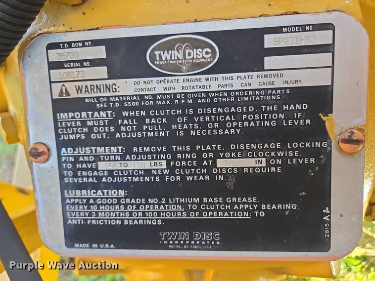 image for item EB1118 Wildcat LS117A compost turner