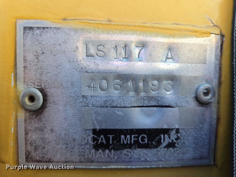 image for item EB1118 Wildcat LS117A compost turner