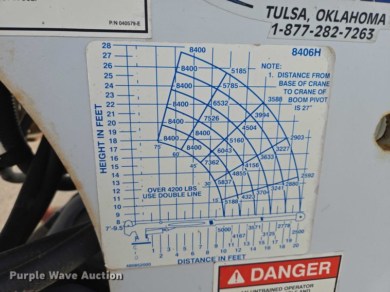 image for item EB1132 2006 International 4300 utility / service truck