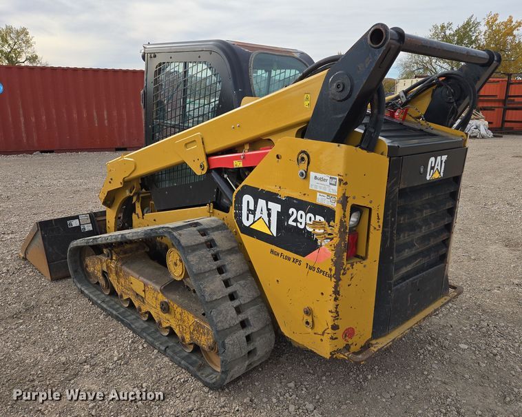 image for item EB1141 2014 Caterpillar 299D tracked skid steer loader