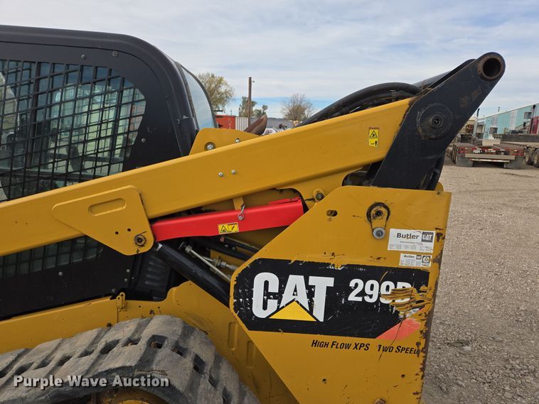 image for item EB1141 2014 Caterpillar 299D tracked skid steer loader