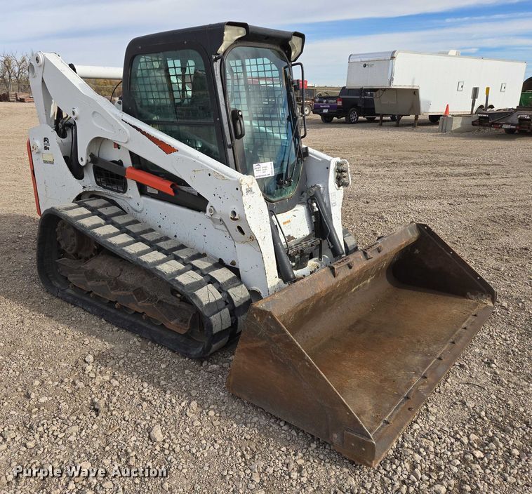 MINI CARGADOR SOBRE ORUGAS 2017 BOBCAT T770