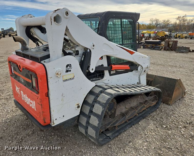 MINI CARGADOR SOBRE ORUGAS 2017 BOBCAT T770