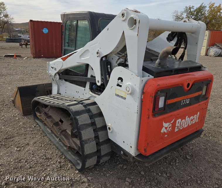 image for item EB1142 2017 Bobcat T770 tracked skid steer loader