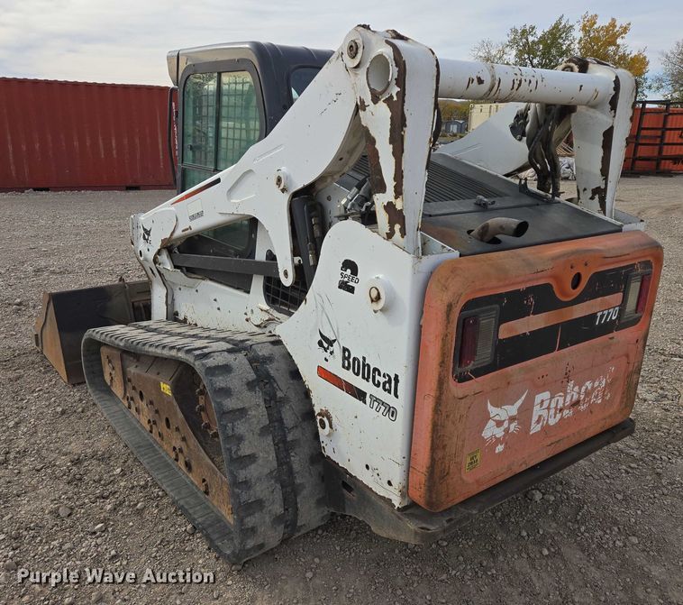 image for item EB1143 2012 Bobcat T770 tracked skid steer loader