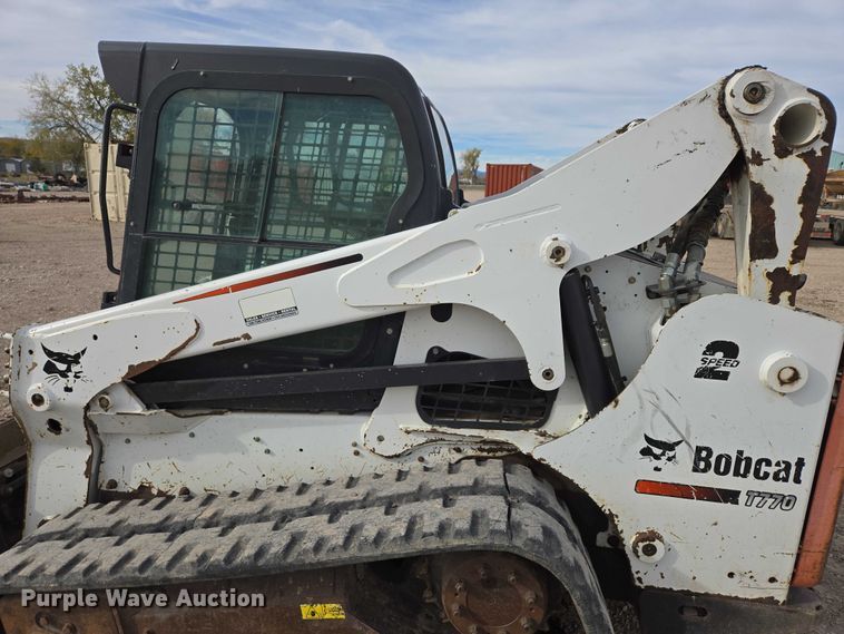image for item EB1143 2012 Bobcat T770 tracked skid steer loader