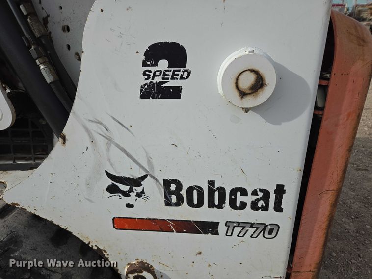 image for item EB1143 2012 Bobcat T770 tracked skid steer loader