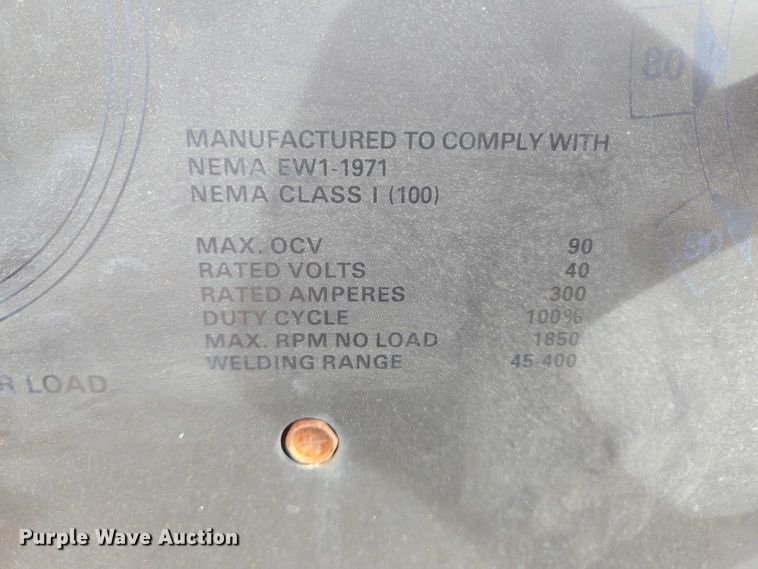 image for item EB1146 Miller Big 40 welder/generator