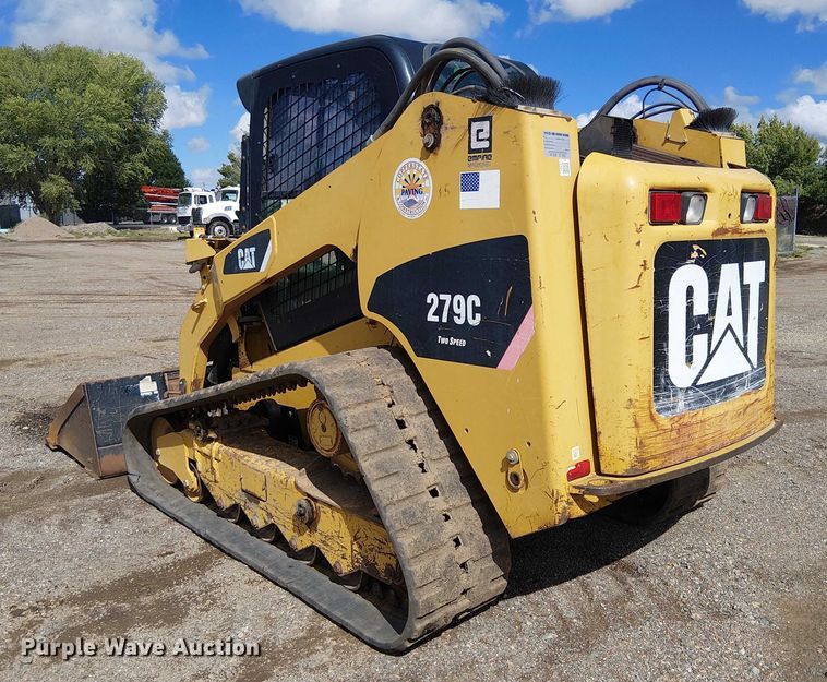 image for item EC1238 2009 Caterpillar 279C tracked skid steer loader