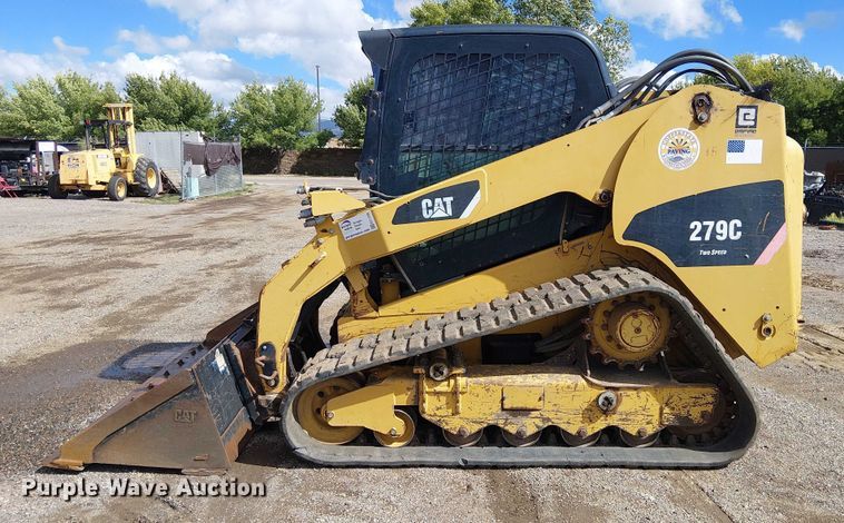 image for item EC1238 2009 Caterpillar 279C tracked skid steer loader
