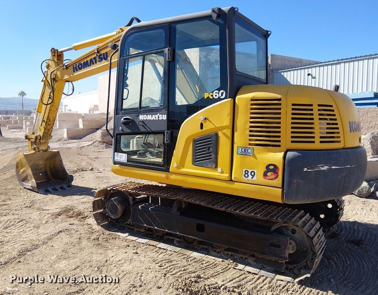 image for item EC1252 2012 Komatsu PC60-8 excavator