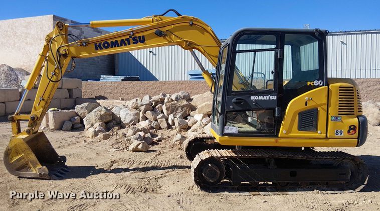 image for item EC1252 2012 Komatsu PC60-8 excavator