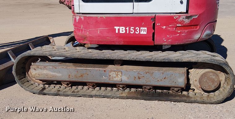 image for item EC1261 2013 Takeuchi TB153FR mini excavator