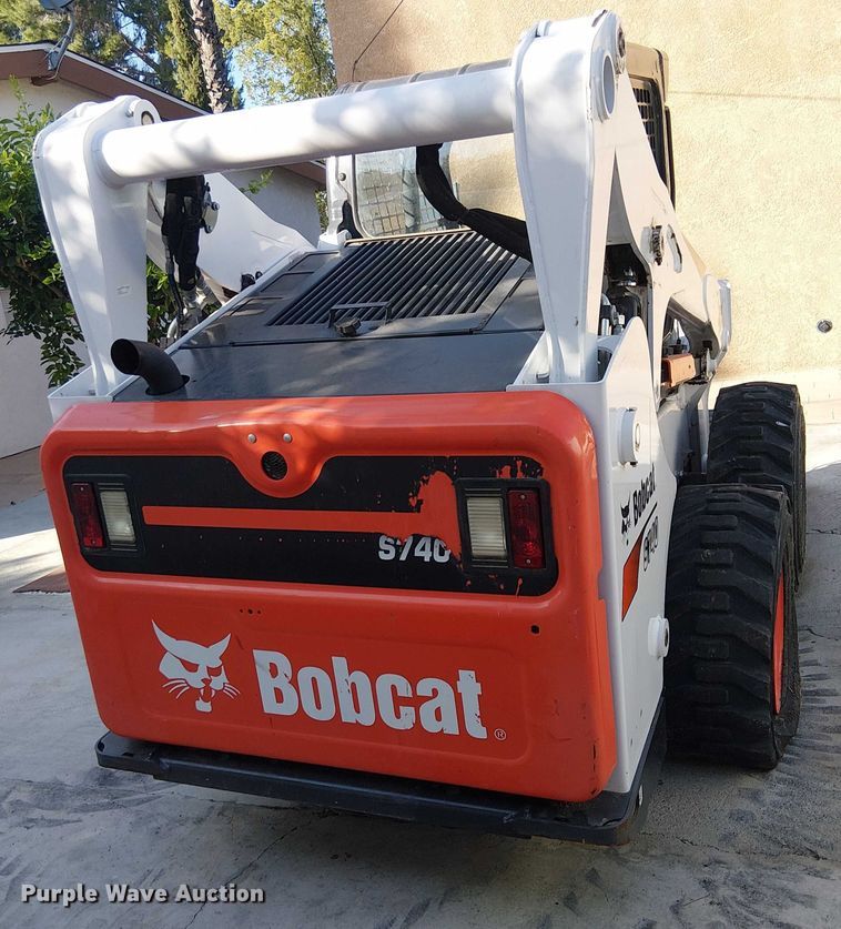 image for item EC1271 2021 Bobcat S740 skid steer loader