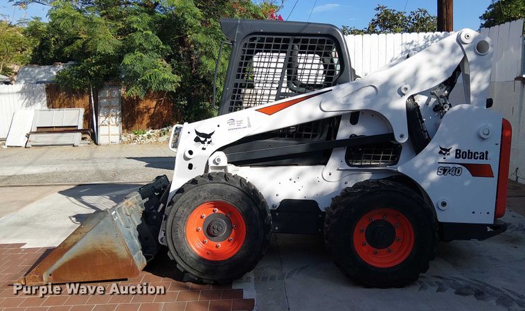 image for item EC1271 2021 Bobcat S740 skid steer loader