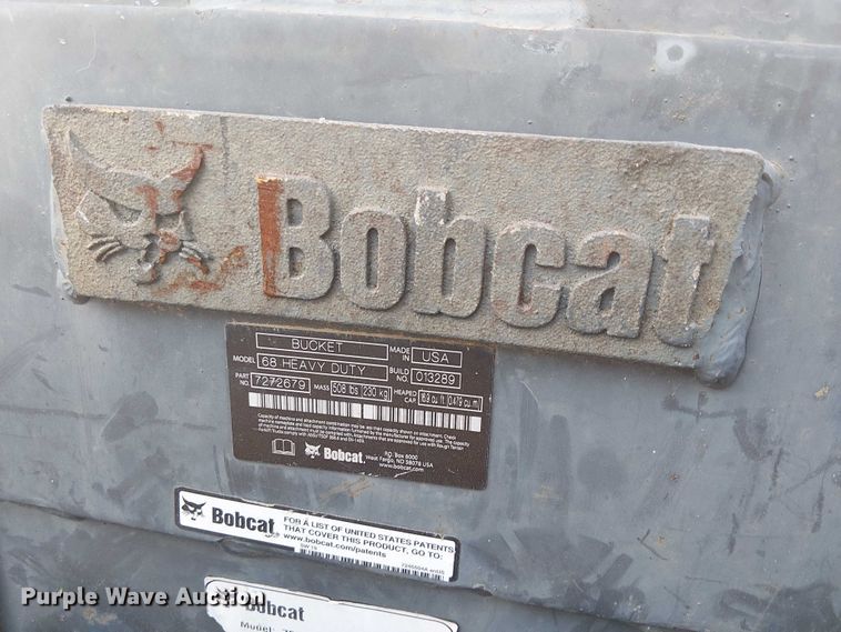 image for item EC1271 2021 Bobcat S740 skid steer loader