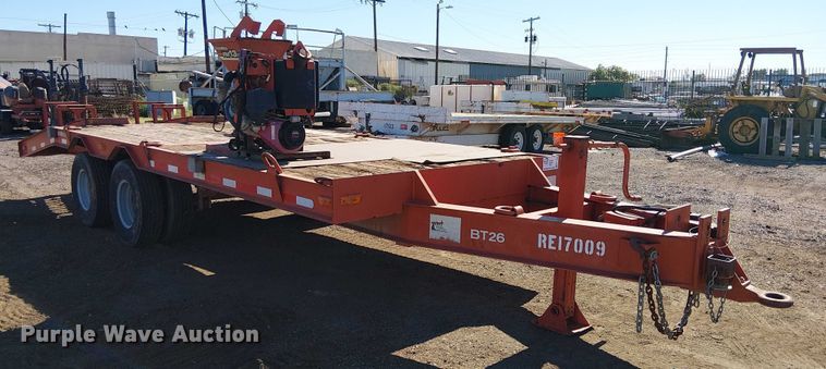 image for item EC1300 2007 Ditch Witch BT26 equipment trailer